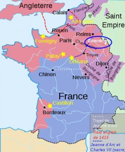 Domrémy, village de Jeanne d'Arc