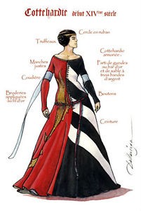 tenue début XIVe siècle