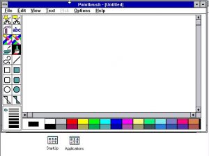 Paint sous Windows 3.1