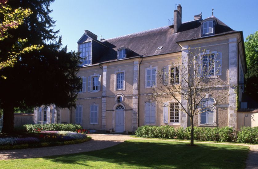 Le domaine de George Sand à Nohant-Vic, dans l'Indre, où Chopin passa sept étés, de 1839 à 1846